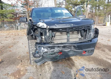 2019 Chevrolet Silverado 1500 Custom Trail Boss из США, поврежденный, VIN 1GCRYCEF6KZ232289